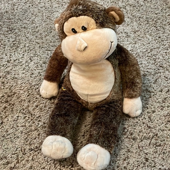 Build-A-Bear Other - Build A Bear Brown Tan Monkey Plush 18" Stuffed Animal Toy Soft 2011 BAB